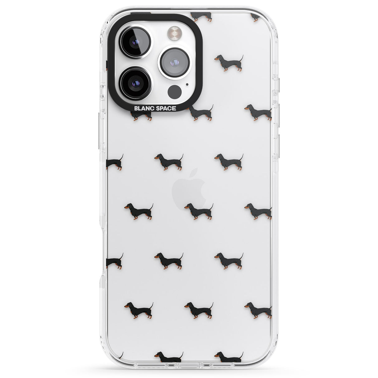 Dachshund Dog Pattern Clear