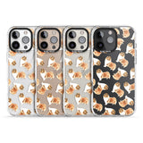 iPhone 16 Pro Max Rough Collie Watercolour Dog Pattern Black Impact Phone Case