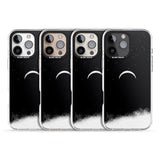 iPhone 16 Pro Max Upside Down Crescent Moon Black Impact Phone Case