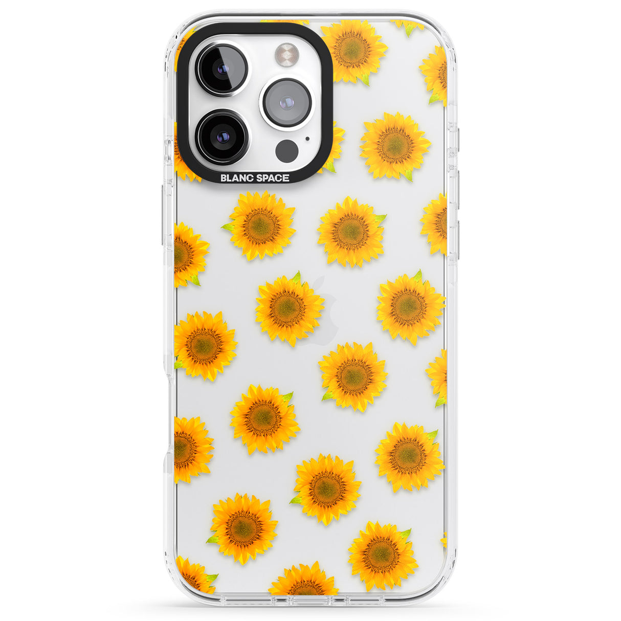 Sunflowers Transparent Pattern