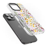 iPhone 16 Pro Max Wildflower Black Impact Phone Case