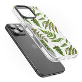 iPhone 16 Pro Max Leafy Ferns Black Impact Phone Case