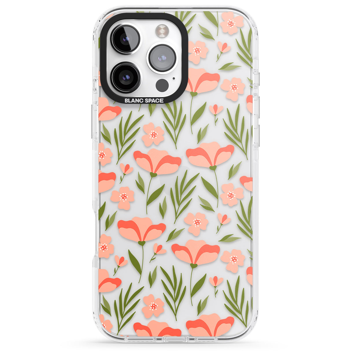 Pink Petals Transparent Floral