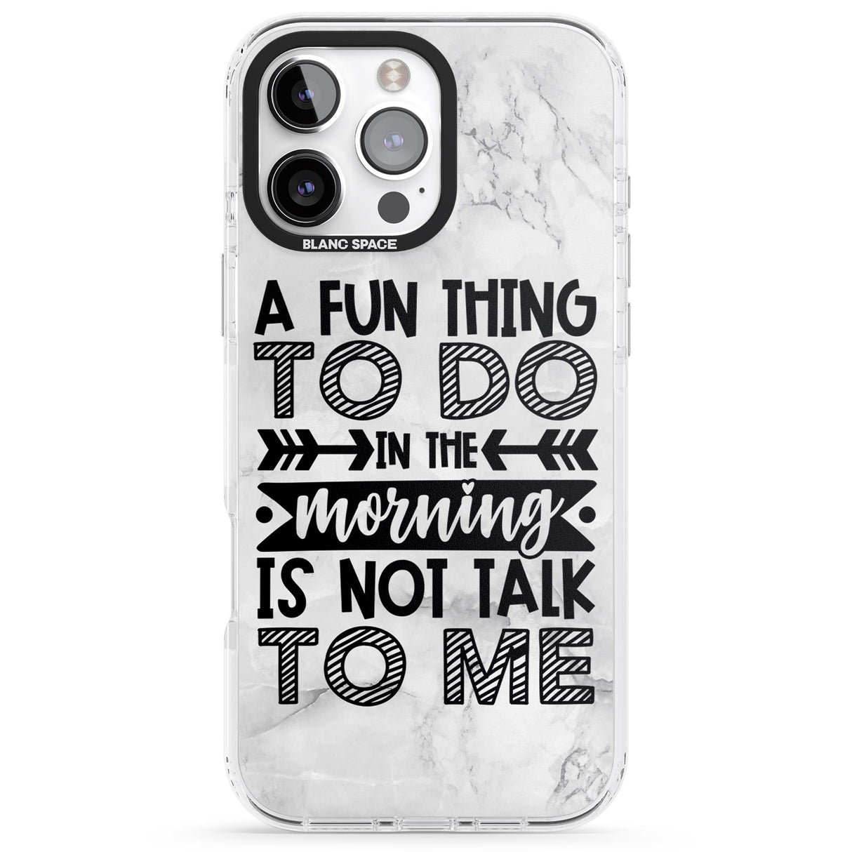 iPhone 16 Pro Max A Fun thing to do Black Impact Phone Case