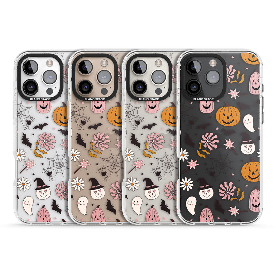 Spooky Mix Impact Phone Case for iPhone 16 Pro, iPhone 16 Pro Max