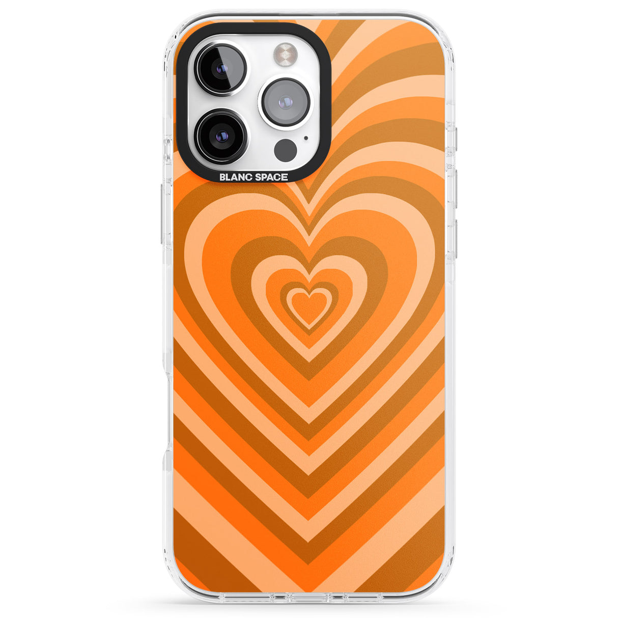 Orange Heart Illusion