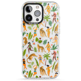 iPhone 16 Pro Max Tropical Summer Black Impact Phone Case