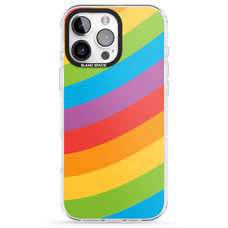 iPhone 16 Pro Max Lucky Rainbow Black Impact Phone Case