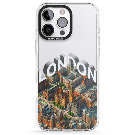 iPhone 16 Pro Max London Black Impact Phone Case + Magsafe