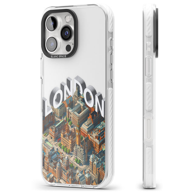 iPhone 16 Pro Max London Black Impact Phone Case + Magsafe