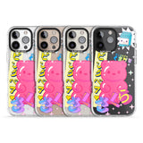 iPhone 16 Pro Max Kawaii Pink Bear Collage Clear Impact Phone Case + Magsafe