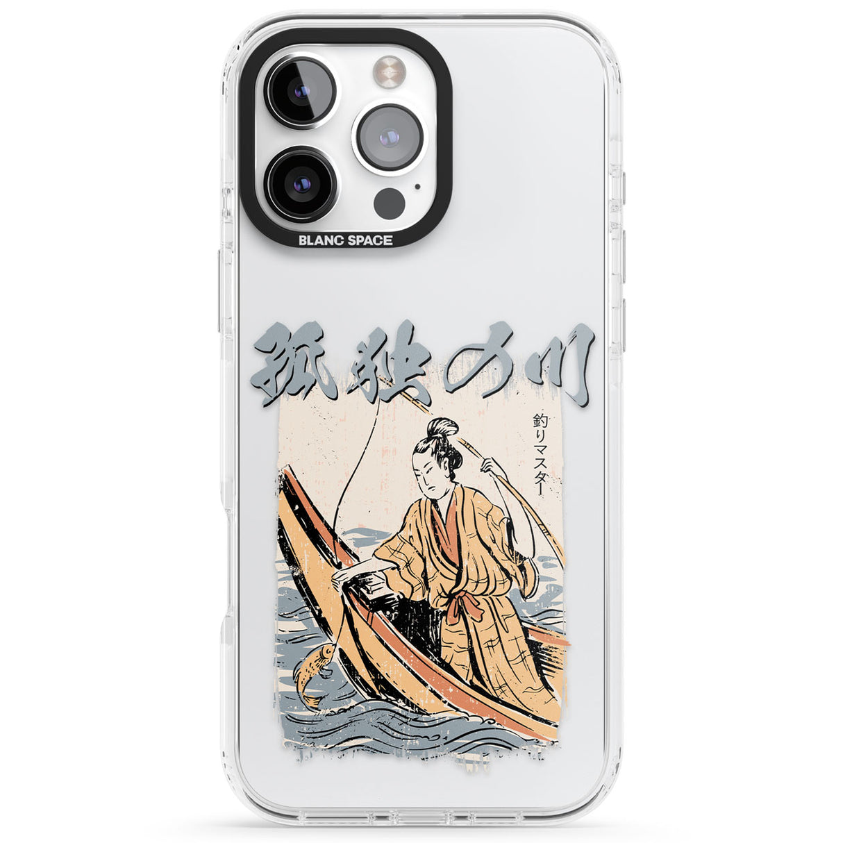 Japanese River Impact Phone Case for iPhone 16 Pro, iPhone 16 Pro Max