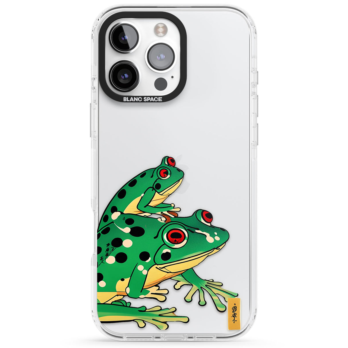 Matsumoto Hoji Frog Green Impact Phone Case for iPhone 16 Pro, iPhone 16 Pro Max