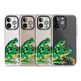 Matsumoto Hoji Frog Green Impact Phone Case for iPhone 16 Pro, iPhone 16 Pro Max