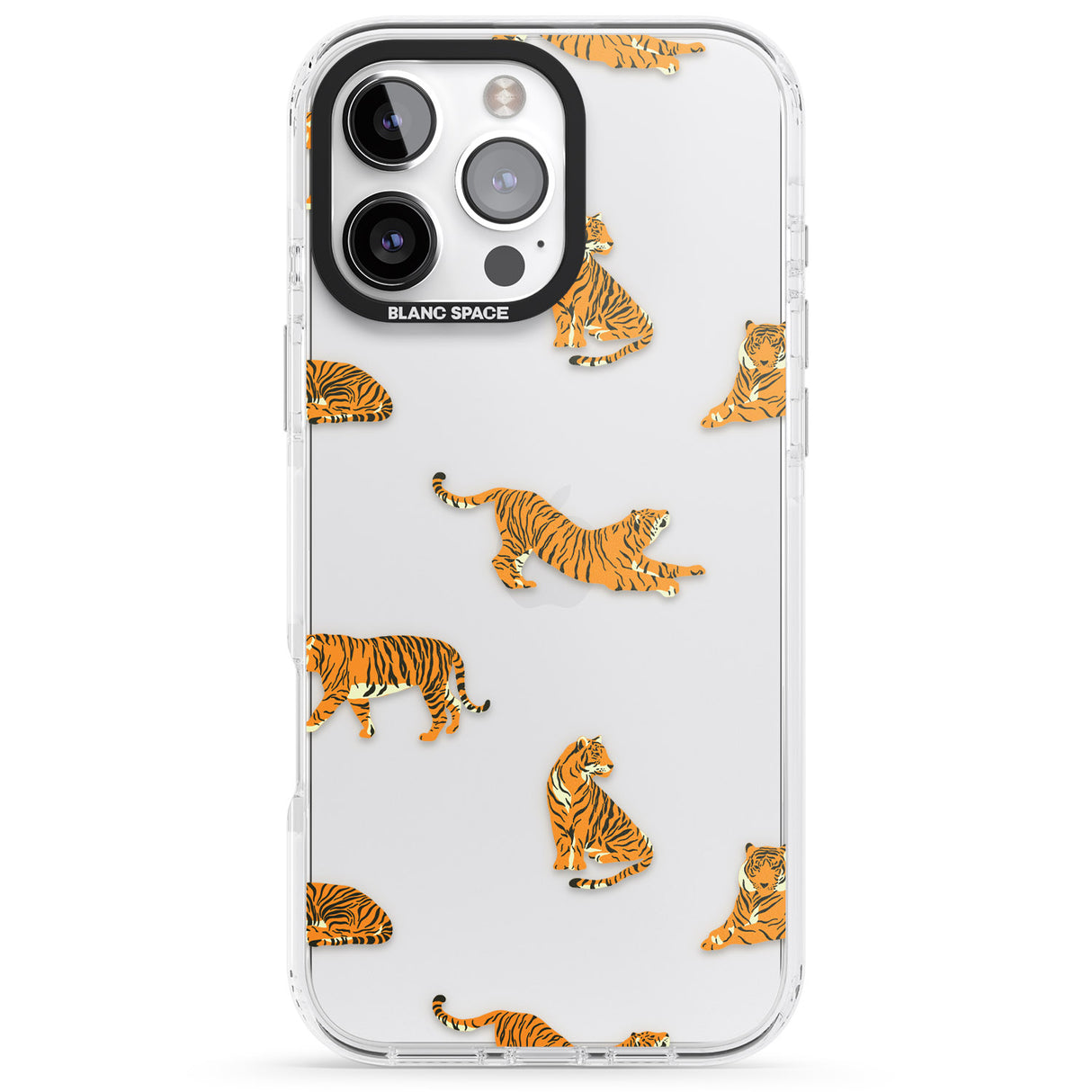 Clear Tiger Jungle Cat Pattern