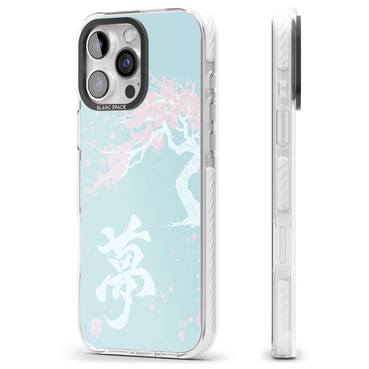 Dreams & Cherry Blossom Impact Phone Case for iPhone 16 Pro, iPhone 16 Pro Max