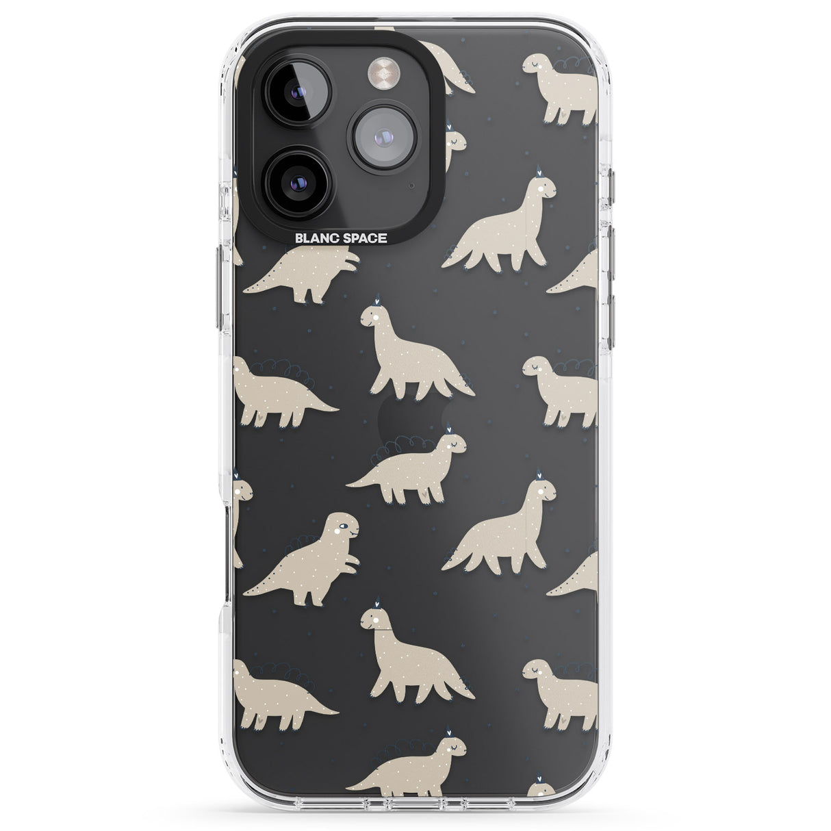 Adorable Dinosaurs Pattern (Clear)