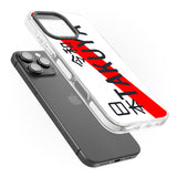 iPhone 16 Pro Max Japanese License Plate Black Impact Phone Case