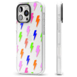 iPhone 16 Pro Max Rainbow Pop Lightning Black Impact Phone Case