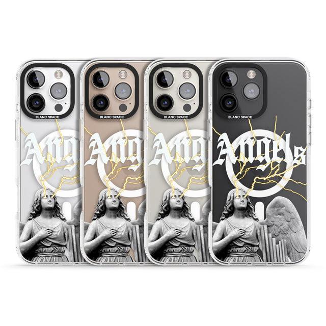 iPhone 16 Pro Max ANGELS Black Impact Phone Case