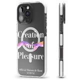 iPhone 16 Pro Max Creation of Pleasure Black Impact Phone Case