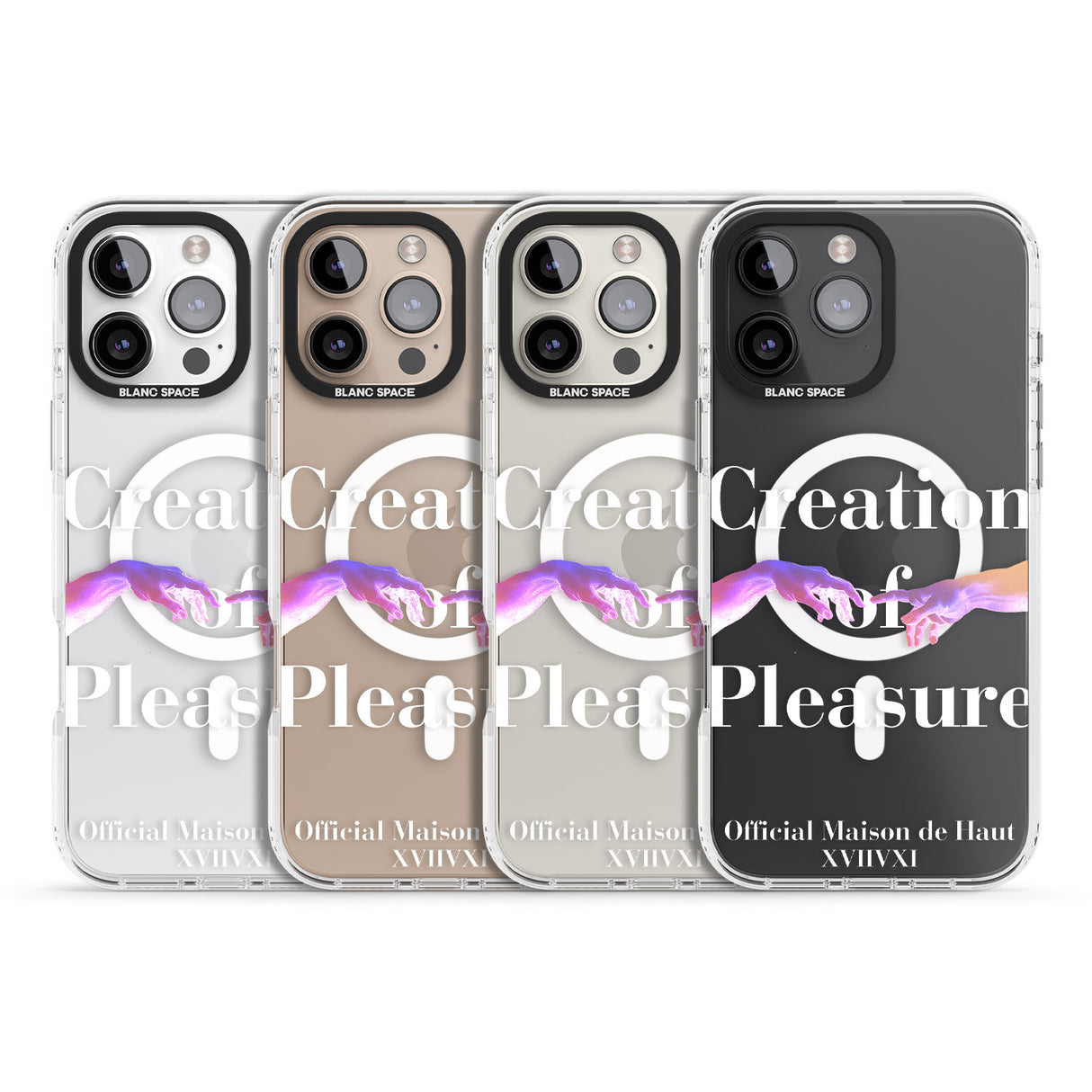 iPhone 16 Pro Max Creation of Pleasure Black Impact Phone Case