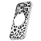 iPhone 16 Pro Max Rar Leopard Print White Black Impact Phone Case