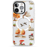 Fall Forest Friends Impact Magsafe Phone Case for iPhone 16 Pro, iPhone 16 Pro Max