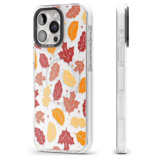 Autumn Leaves Impact Magsafe Phone Case for iPhone 16 Pro, iPhone 16 Pro Max