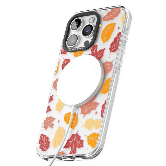 Autumn Leaves Impact Magsafe Phone Case for iPhone 16 Pro, iPhone 16 Pro Max