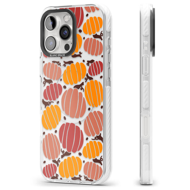 Autumn Pumpkin Patch Impact Magsafe Phone Case for iPhone 16 Pro, iPhone 16 Pro Max