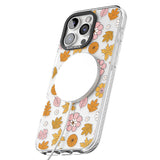 Autumn Leaves and Flowers Impact Magsafe Phone Case for iPhone 16 Pro, iPhone 16 Pro Max