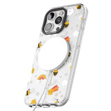 iPhone 16 Pro Max Busy Bee Black Impact Phone Case