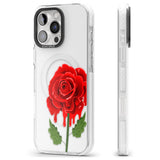 iPhone 16 Melting Rose Clear Impact Phone Case