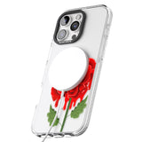 iPhone 16 Melting Rose Clear Impact Phone Case