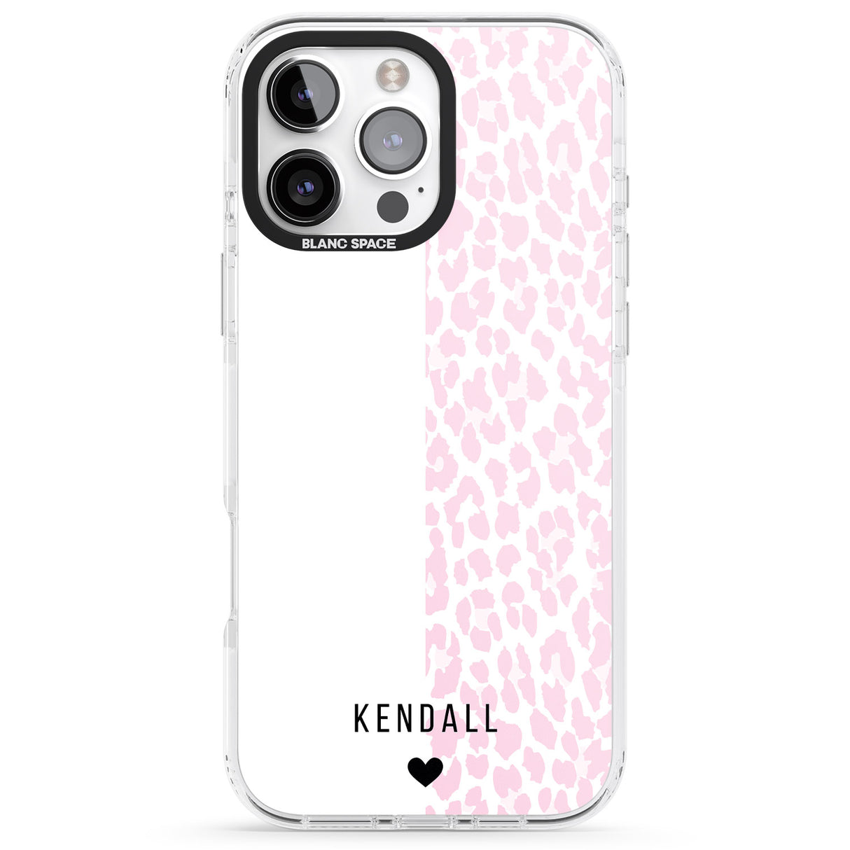 Personalised Pink & White Leopard Spots