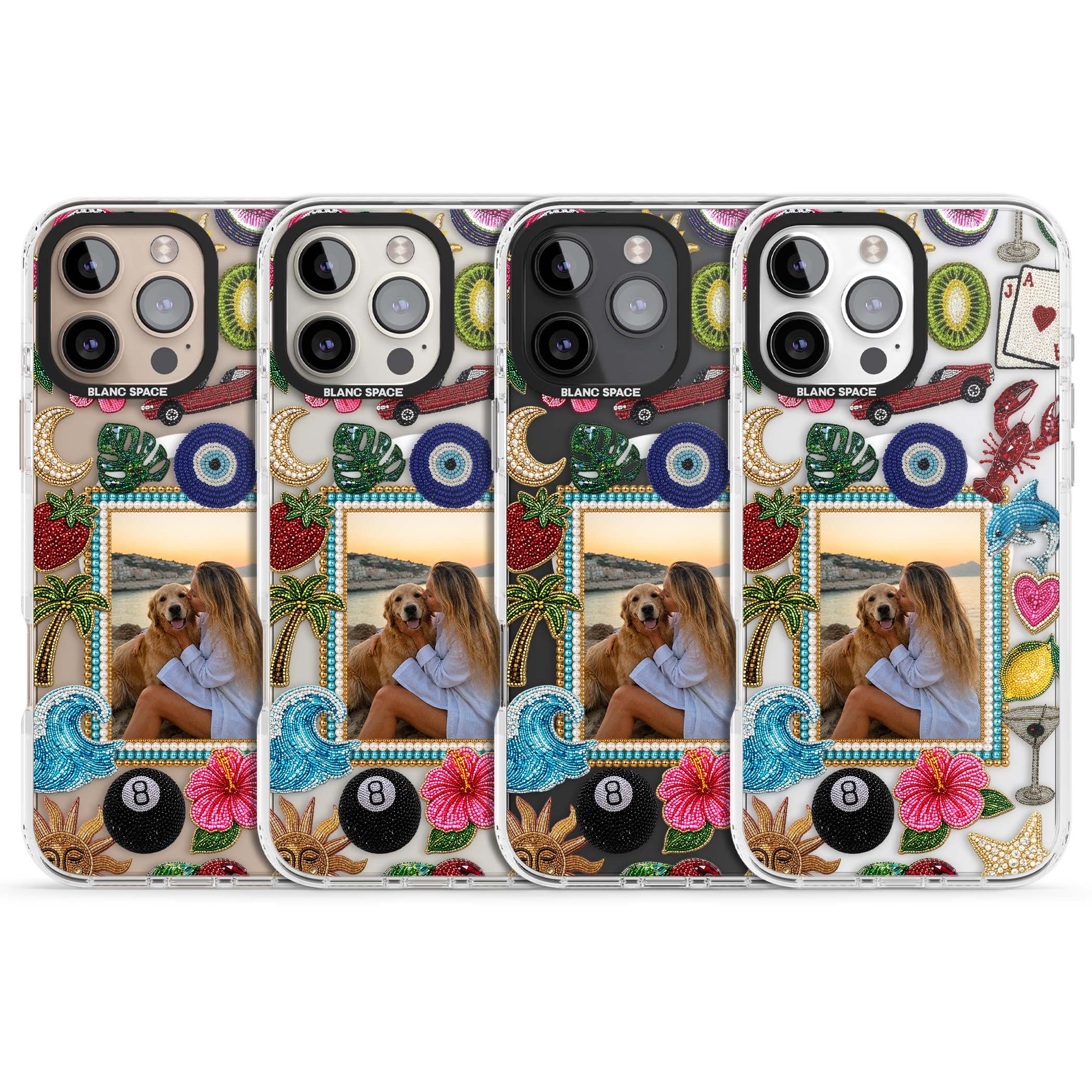 Beaded Photo coastal iPhone case | Impact Magsafe case for iPhone 16 Pro, iPhone 16 Pro Max