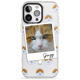 iPhone 16 Pro Max Personalised American Curl Photo Black Impact Phone Case