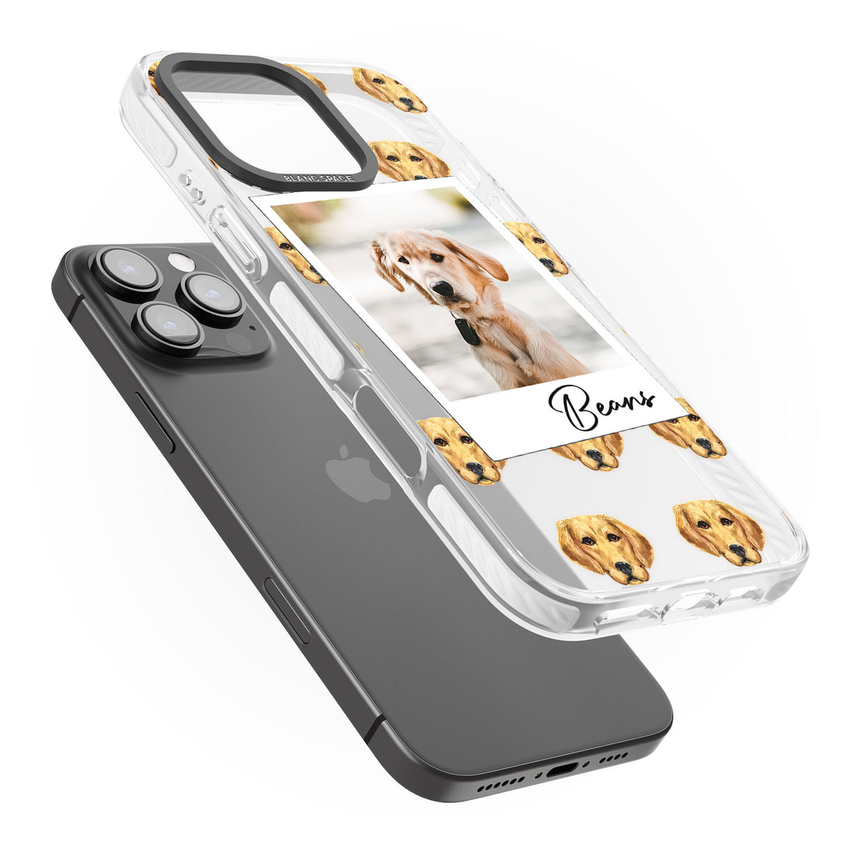 iPhone 16 Pro Max Personalised Labrador - Dog Photo Black Impact Phone Case