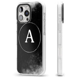 iPhone 16 Pro Max Personalised Eclipse Monogram Black Impact Phone Case