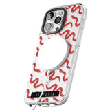 iPhone 16 Pro Max Personalised Snake Pattern Black Impact Phone Case