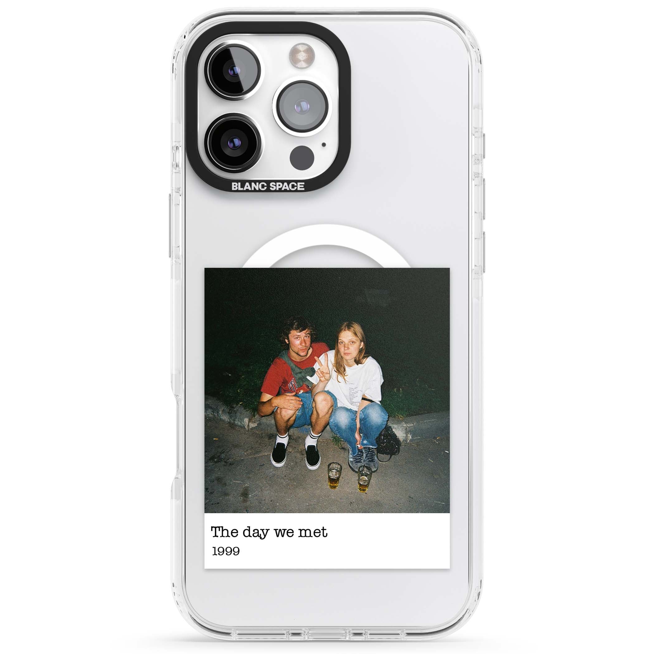Photo Memory minimal iPhone case | Impact Magsafe case for iPhone 16 Pro, iPhone 16 Pro Max