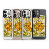 iPhone 16 Pro Max Personalised Wheel of Fortune Tarot Card - Colour Black Impact Phone Case