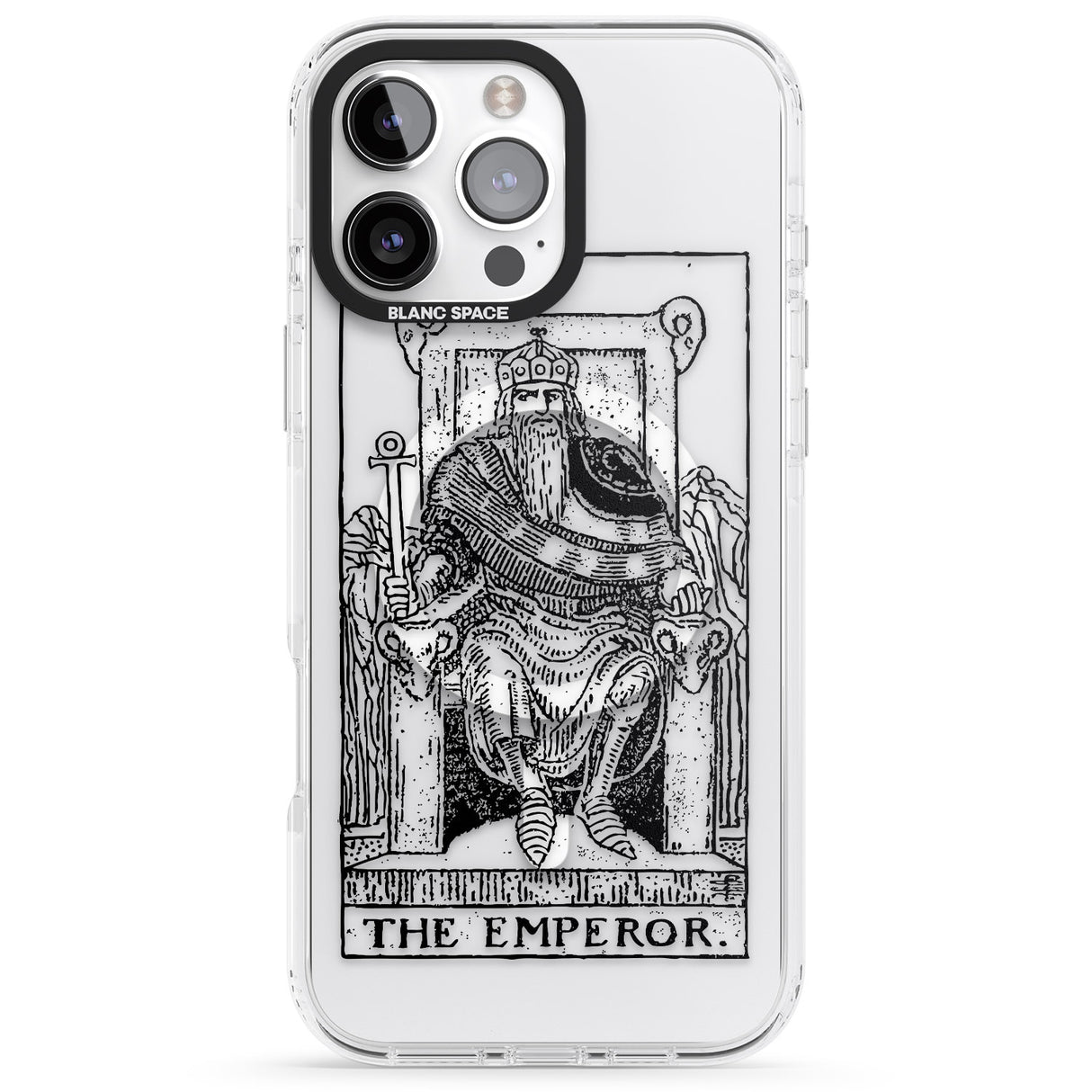 Personalised The Emperor Tarot Card - Transparent