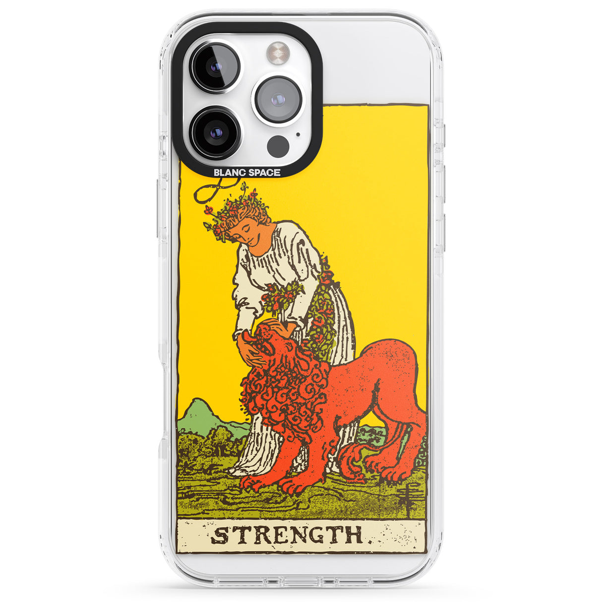 Personalised Strength Tarot Card - Colour