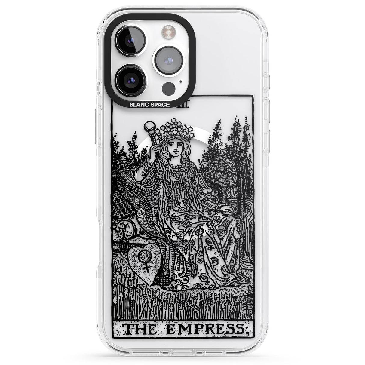 Personalised The Empress Tarot Card - Transparent