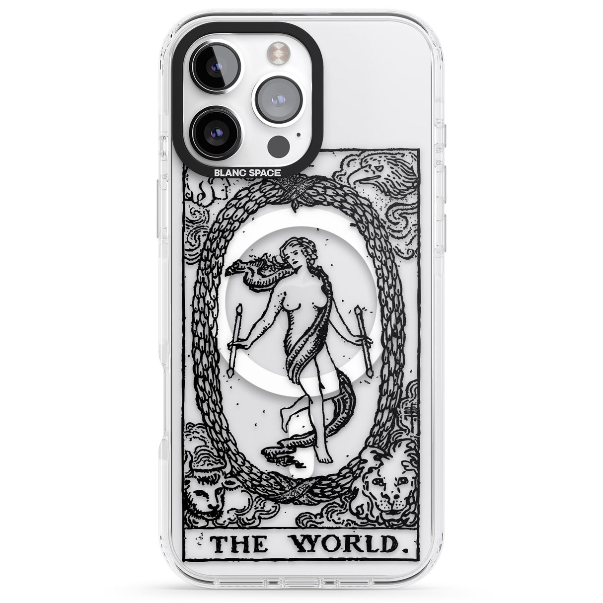 Personalised The World Tarot Card - Transparent