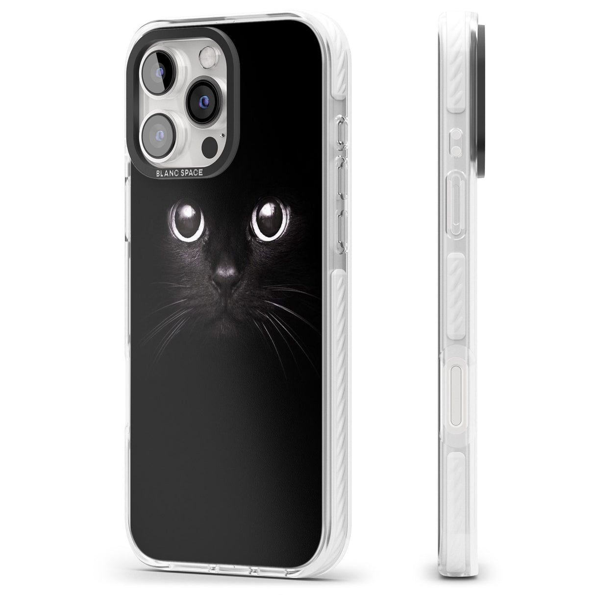 iPhone 16 Pro Max Black Cat Black Impact Phone Case