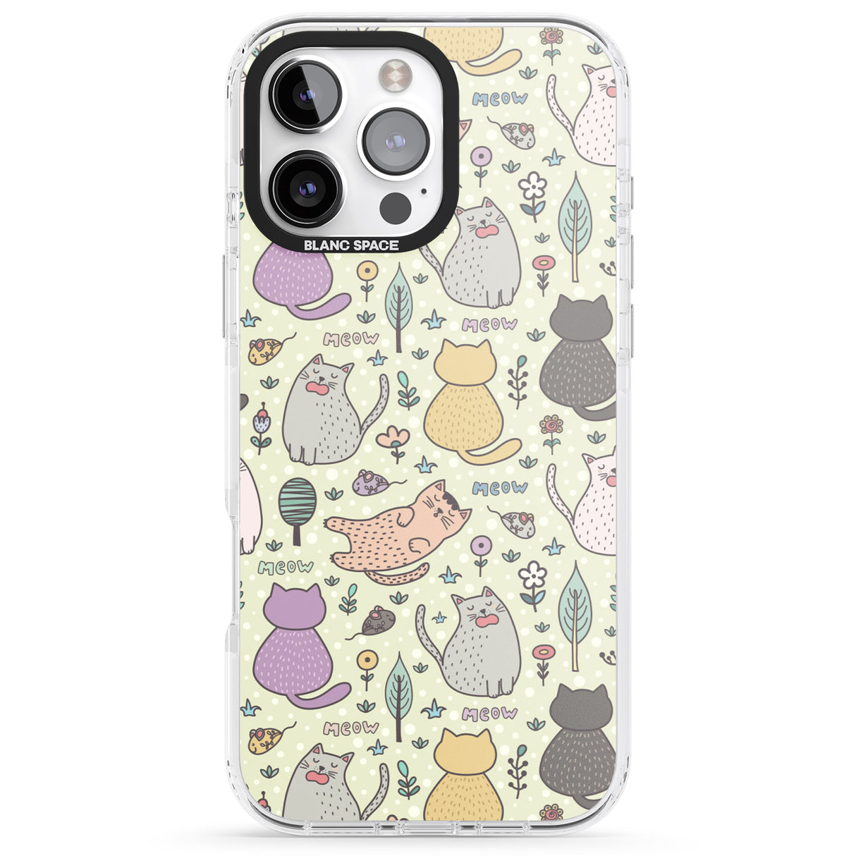 Cat Pattern Cream