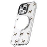 iPhone 16 Pro Max Bengal Cat Pattern Black Impact Phone Case